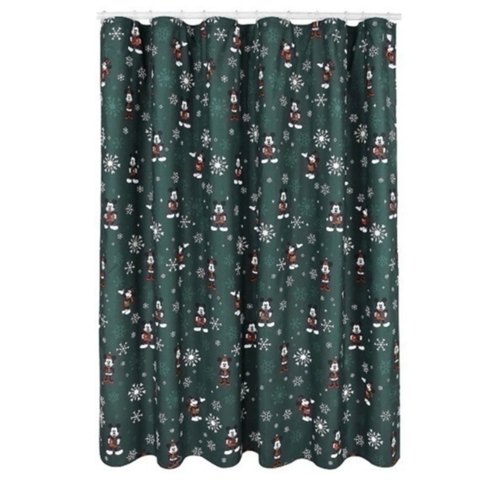 NWT. ST. NICHOLAS SQUARE Mickey & Minnie Shower Curtain